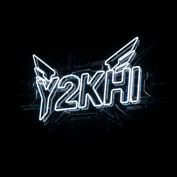 Logótipo Y2KHI Neon LED