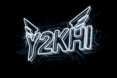 Y2KHI Neon Logo - Extra Grande