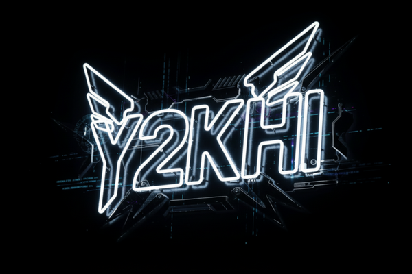 Y2KHI Neon Logo - Extra Grande